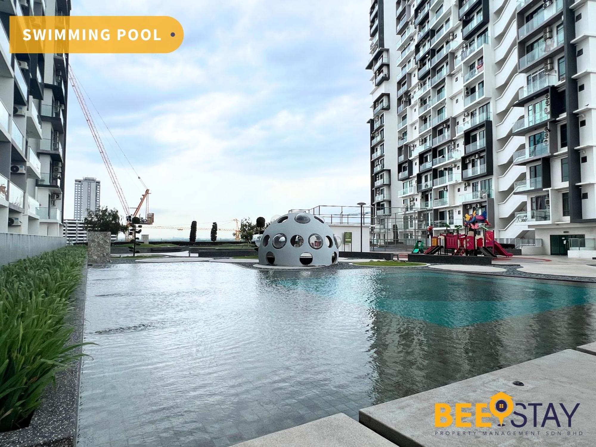 Apartamento New Listing Klang With Netflix Wifi Swimming Pool View Exterior foto
