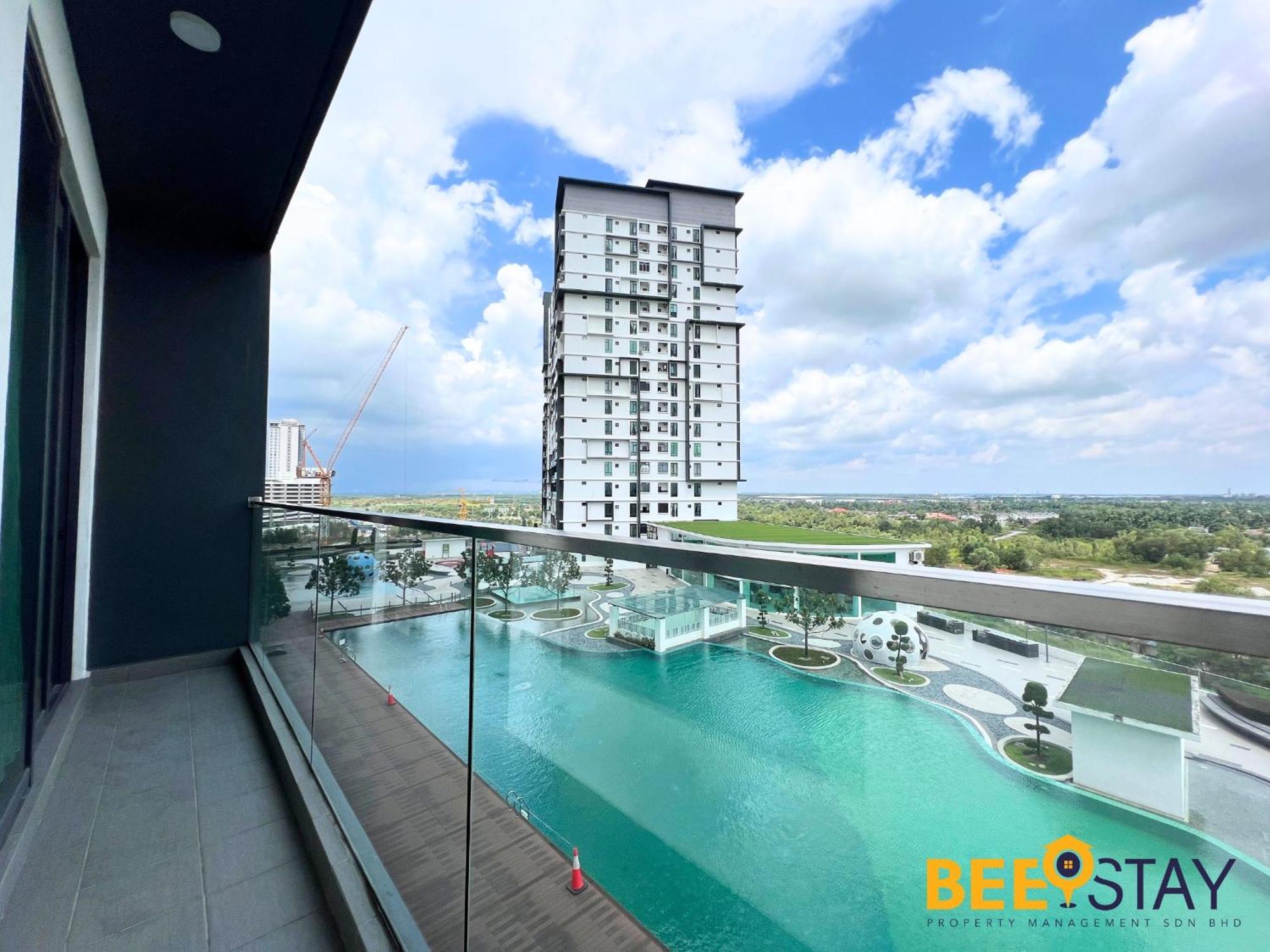 Apartamento New Listing Klang With Netflix Wifi Swimming Pool View Exterior foto